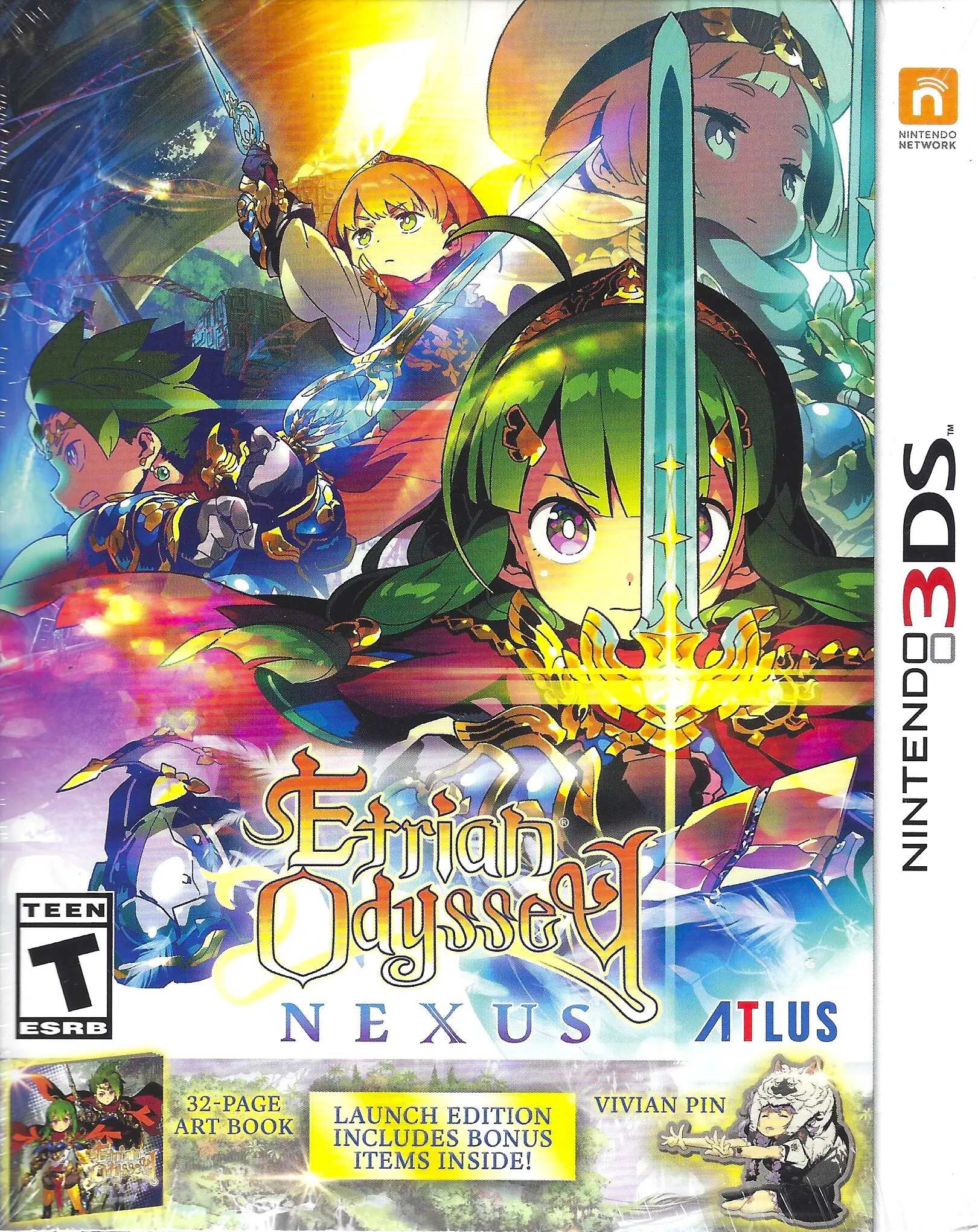 Capa de Etrian Odyssey Nexus [Launch Edition]