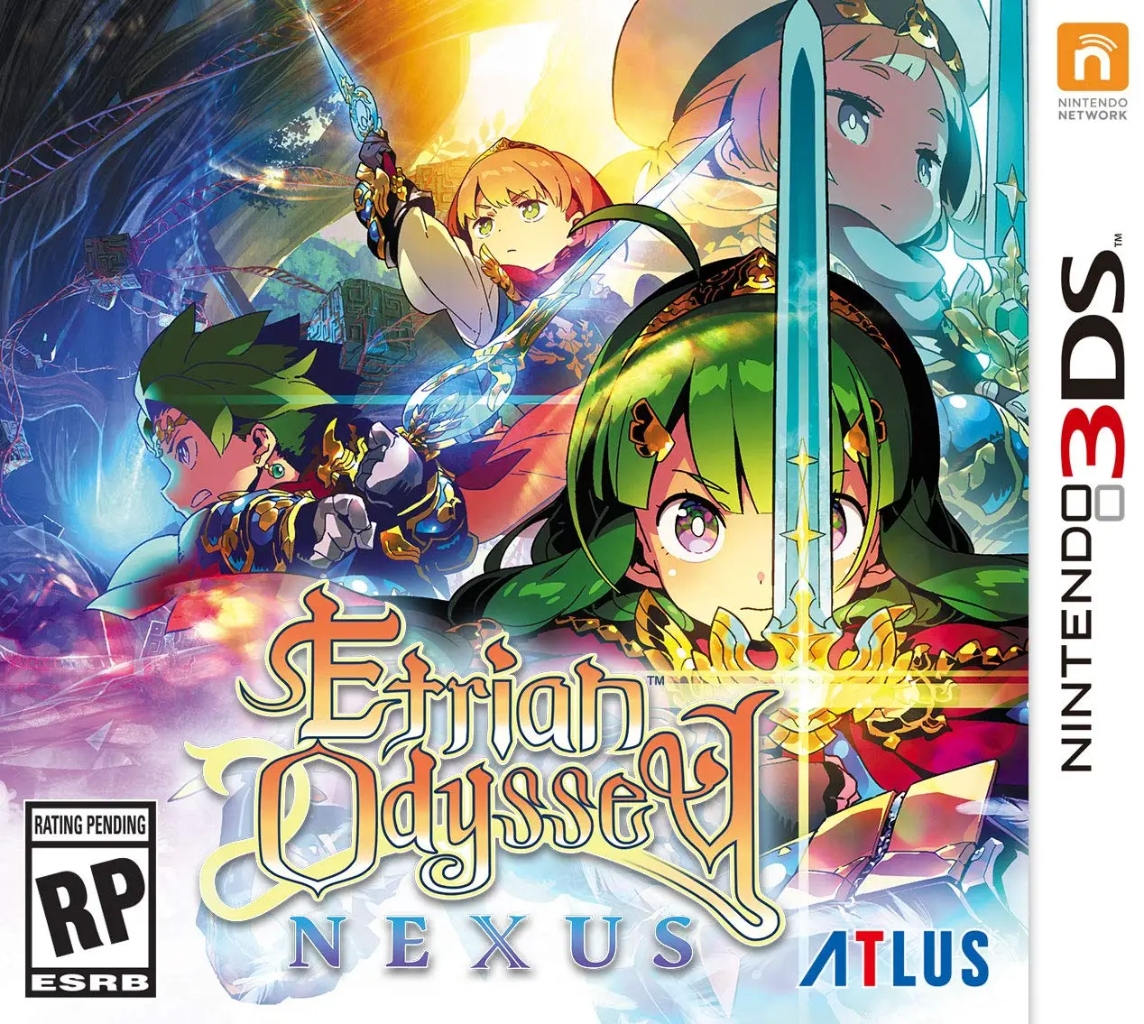 Capa de Etrian Odyssey Nexus