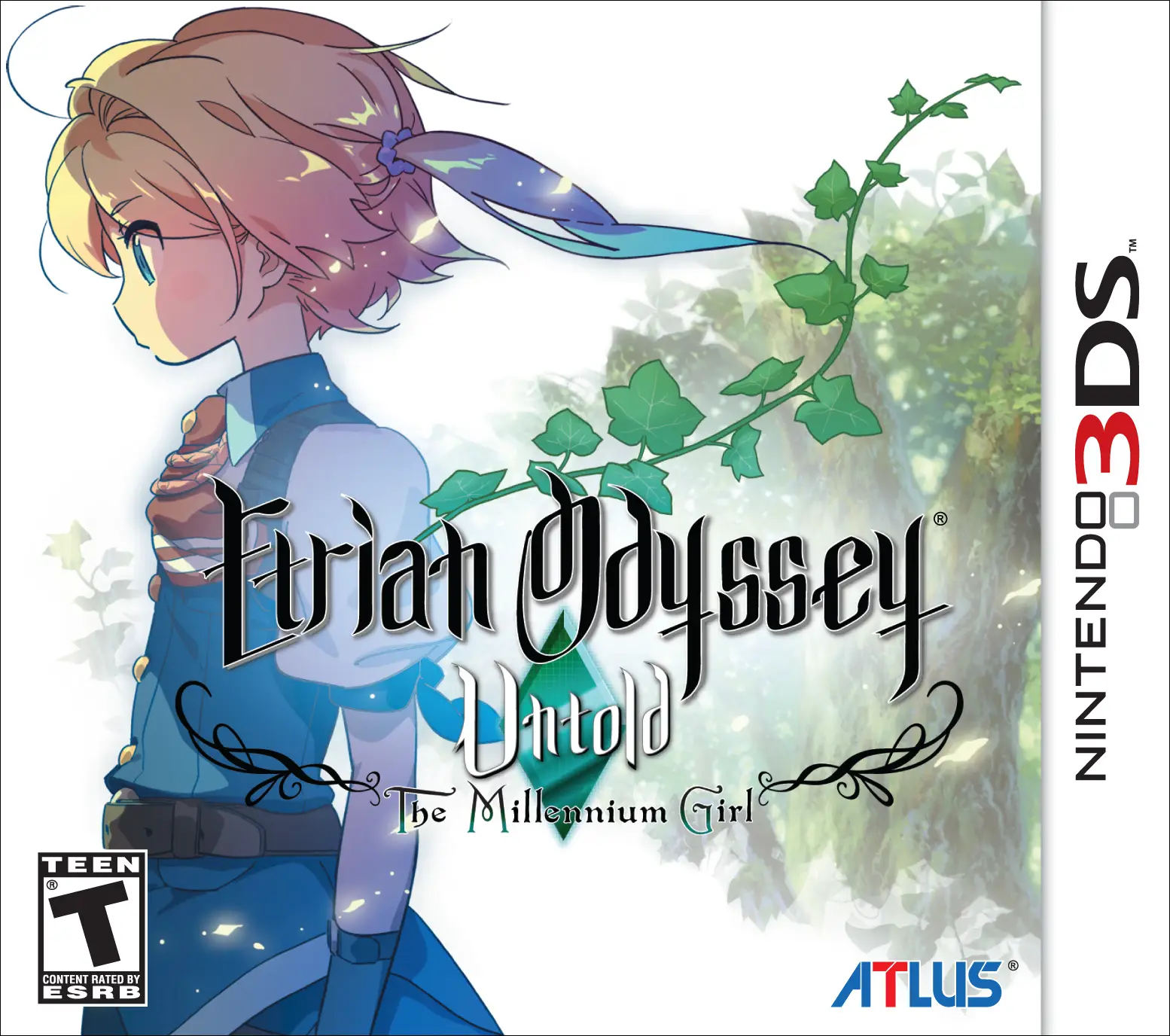 Capa de Etrian Odyssey Untold: The Millennium Girl
