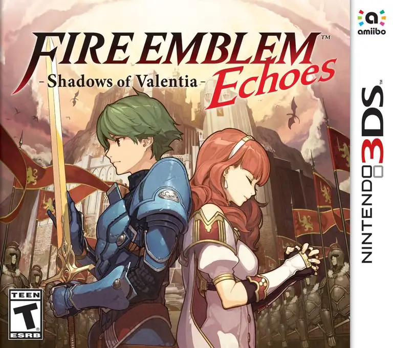 Capa de Fire Emblem Echoes: Shadows of Valentia