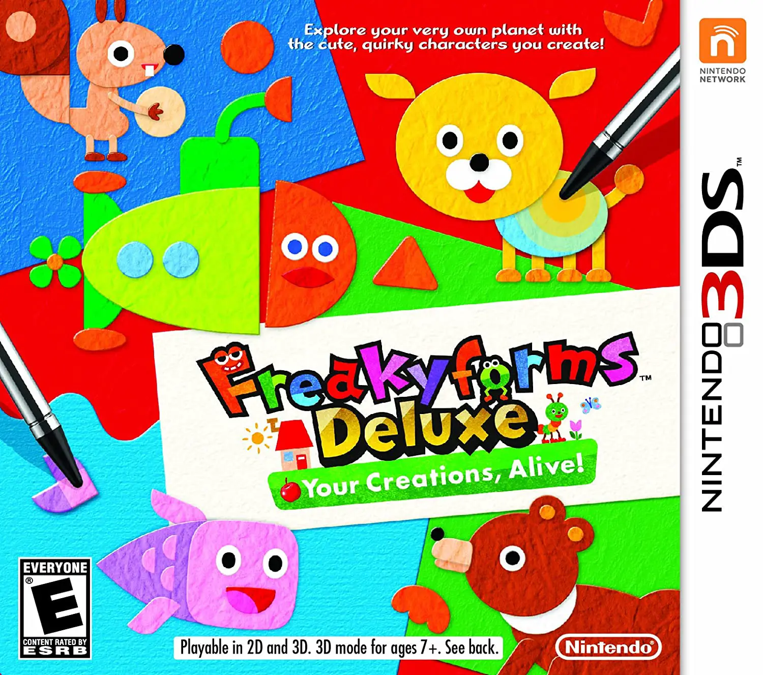 Capa de Freakyforms Deluxe: Your Creations, Alive!