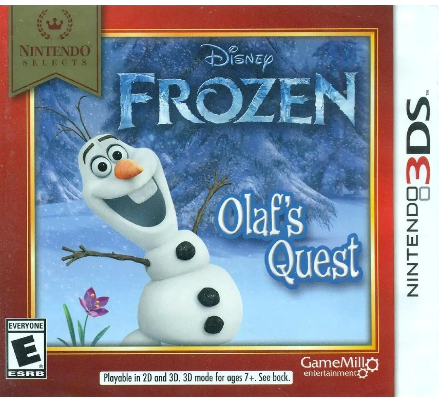 Capa de Frozen: Olaf's Quest [Nintendo Selects]