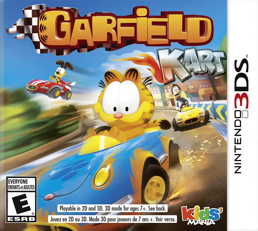 Capa de Garfield Kart