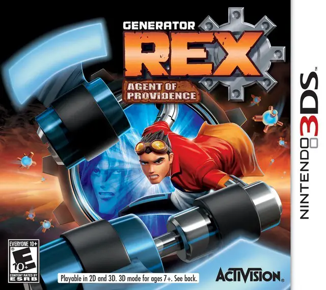 Capa de Generator Rex: Agent of Providence