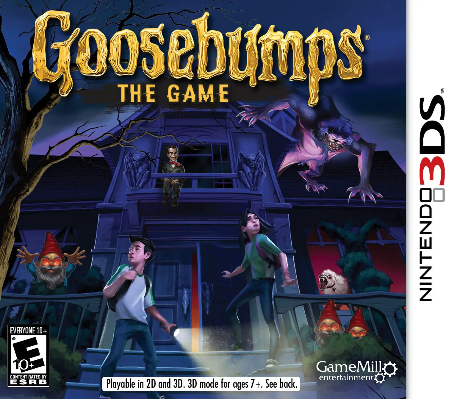 Capa de Goosebumps: The Game
