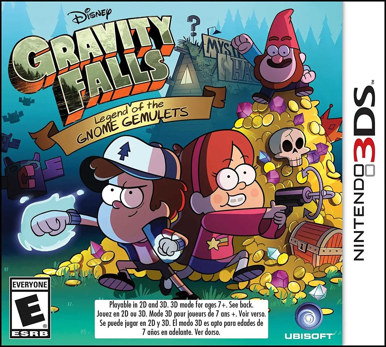 Capa de Gravity Falls: Legend of the Gnome Gemulets