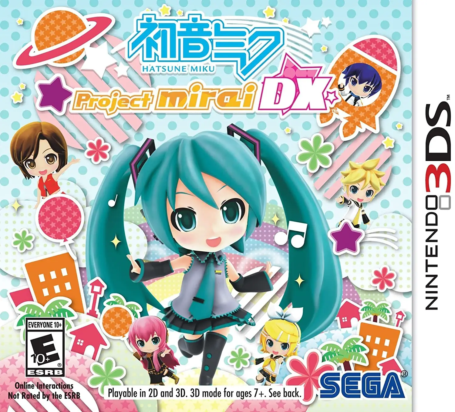 Capa de Hatsune Miku: Project Mirai DX