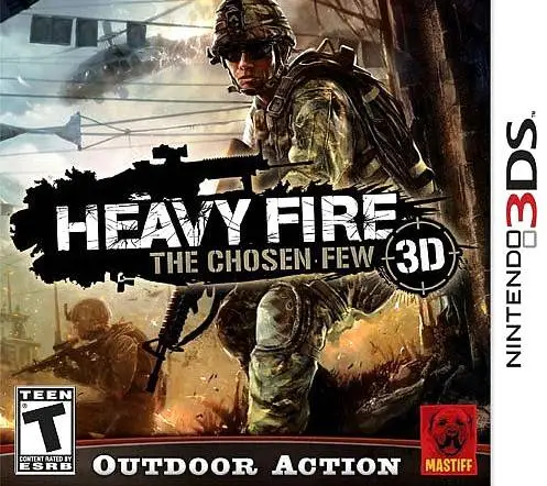 Capa de Heavy Fire: The Chosen Few 3D