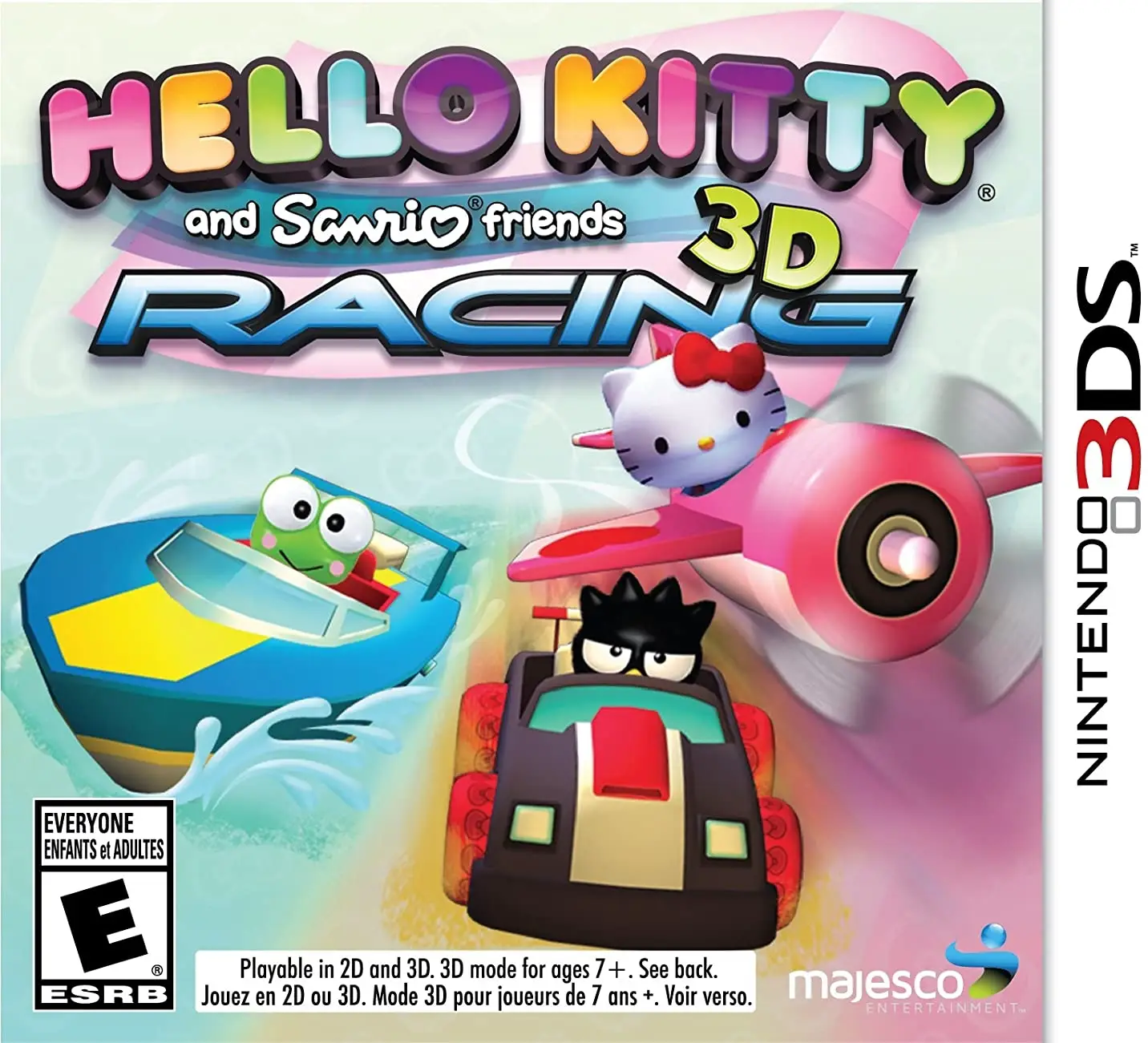 Capa de Hello Kitty and Sanrio Friends 3D Racing