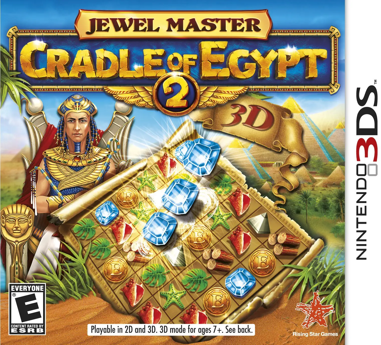 Capa de Jewel Master: Cradle Of Egypt 2 3D