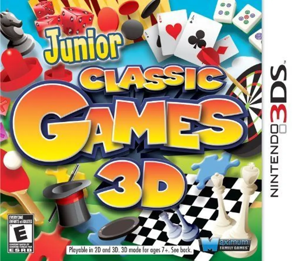 Capa de Junior Classic Games 3D