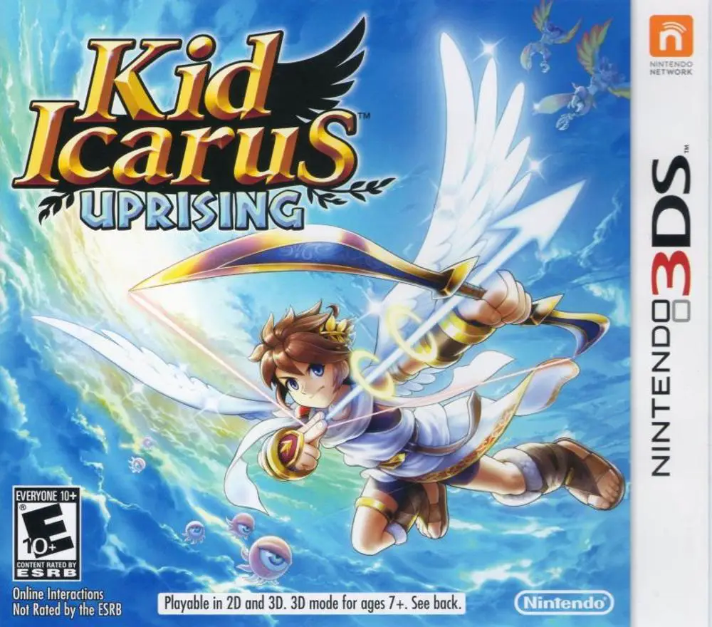 Capa de Kid Icarus: Uprising