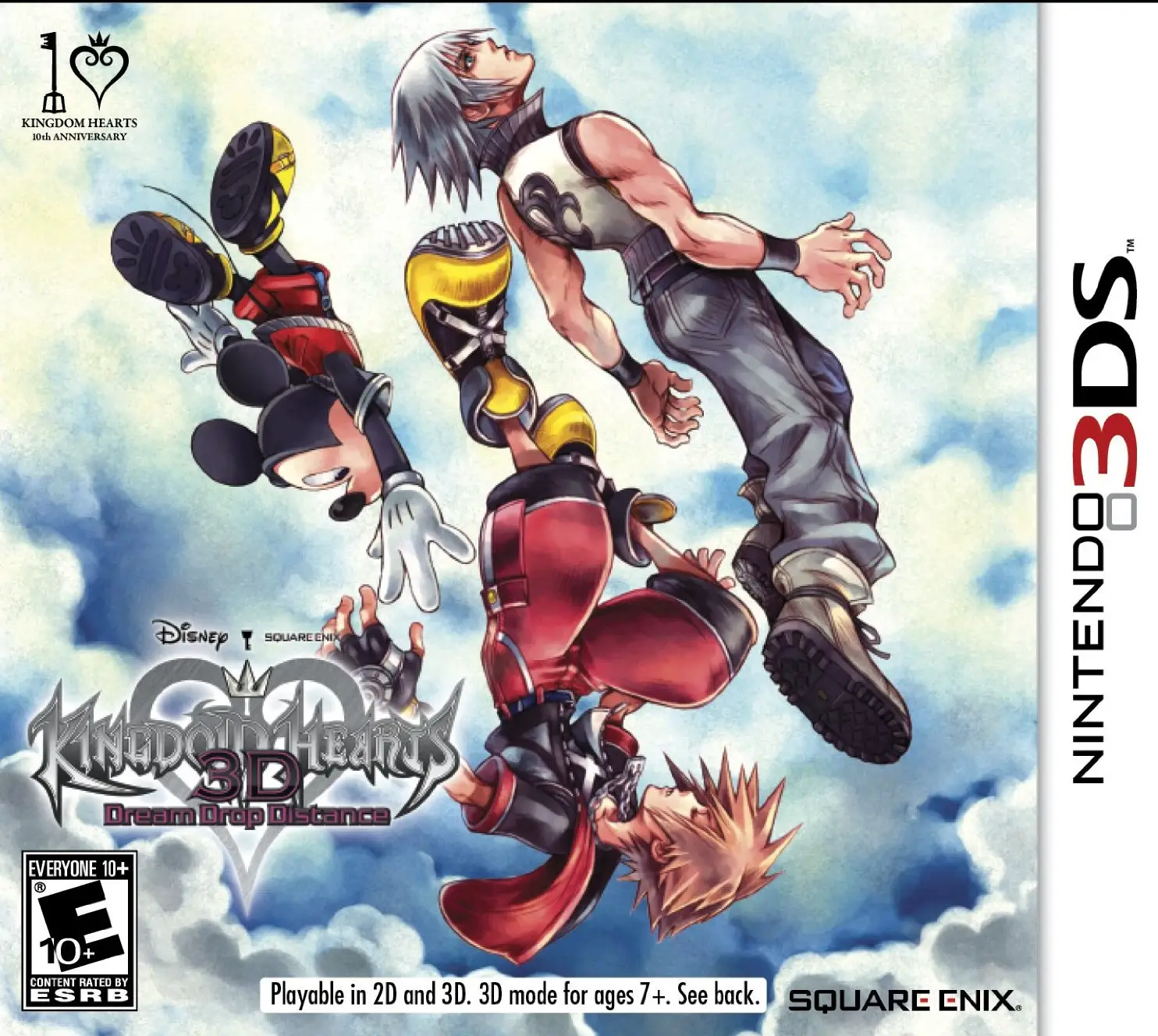 Capa de Kingdom Hearts 3D: Dream Drop Distance