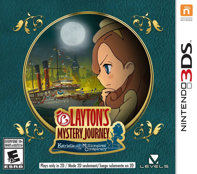 Capa de Layton's Mystery Journey: Katrielle and The Millionaires' Conspiracy