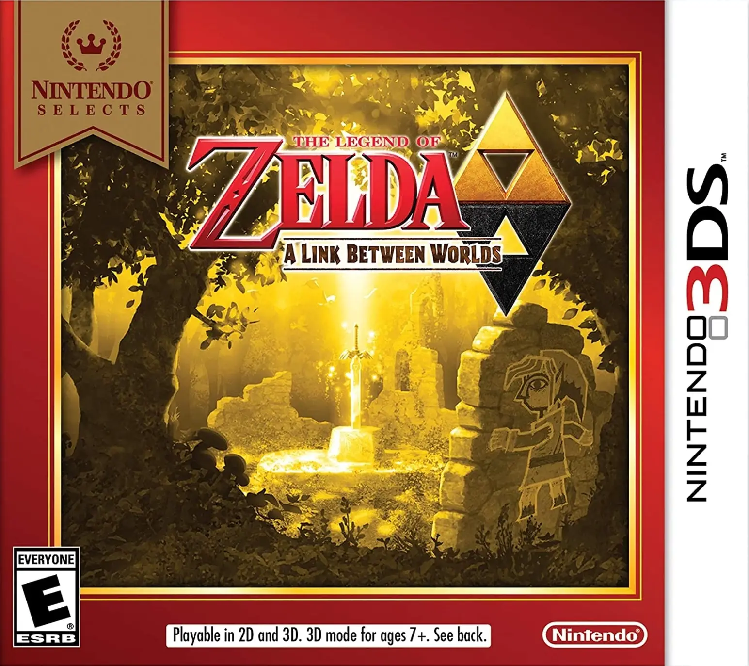 Capa de Legend of Zelda: A Link Between Worlds [Nintendo Selects]
