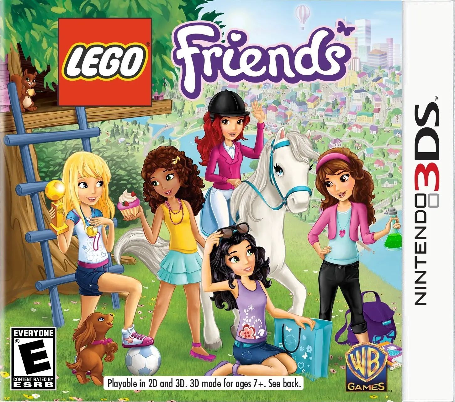 Capa de Lego Friends