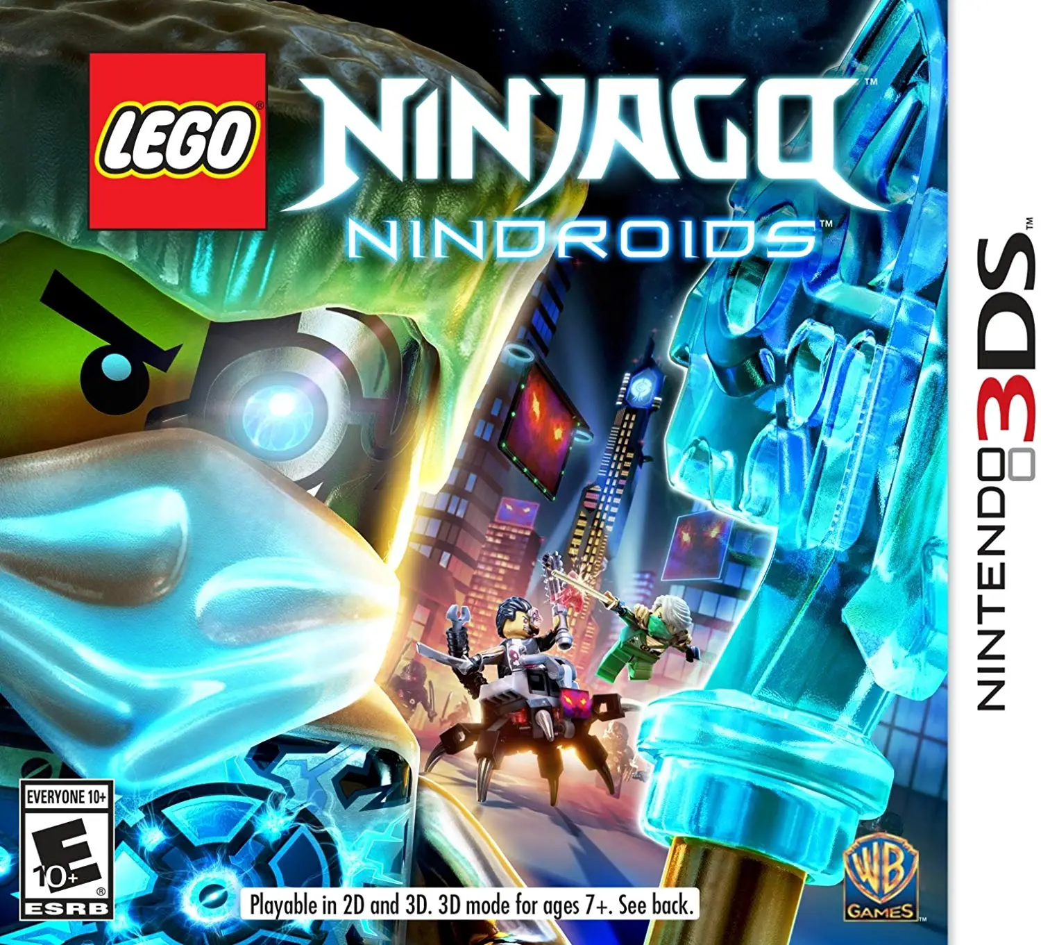 Capa de LEGO Ninjago: Nindroids