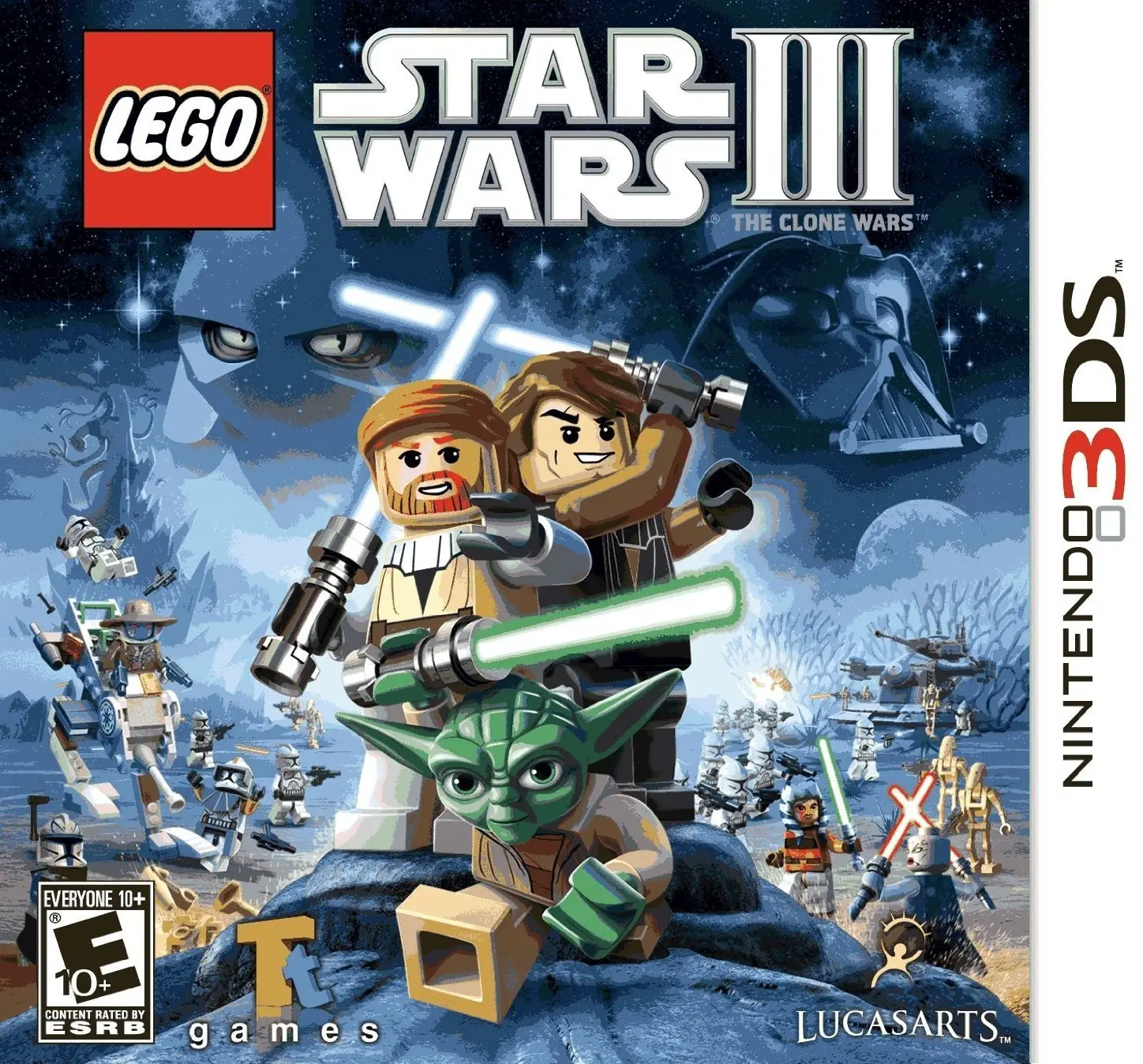 Capa de LEGO Star Wars III: The Clone Wars