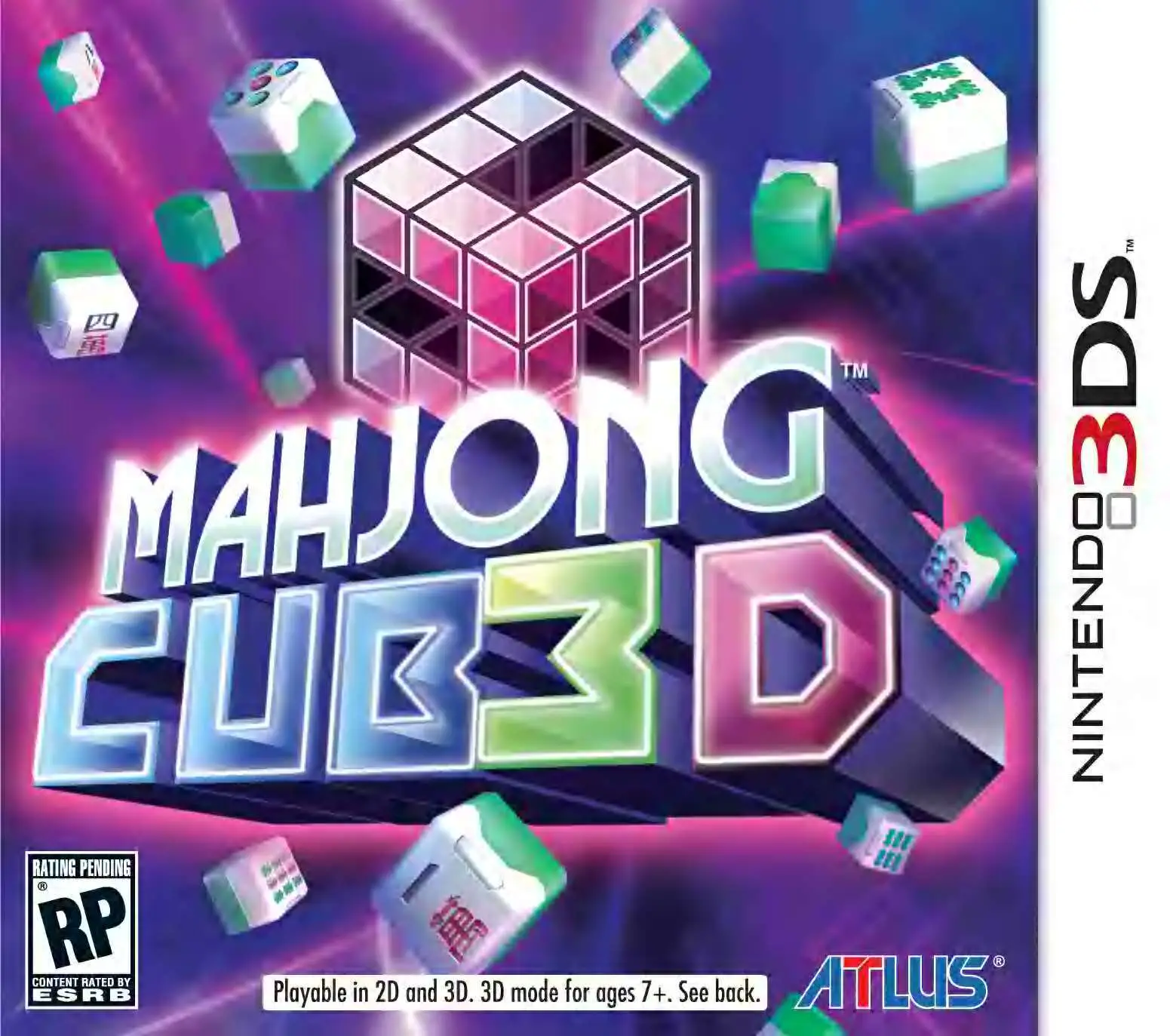 Capa de Mahjong Cub3D