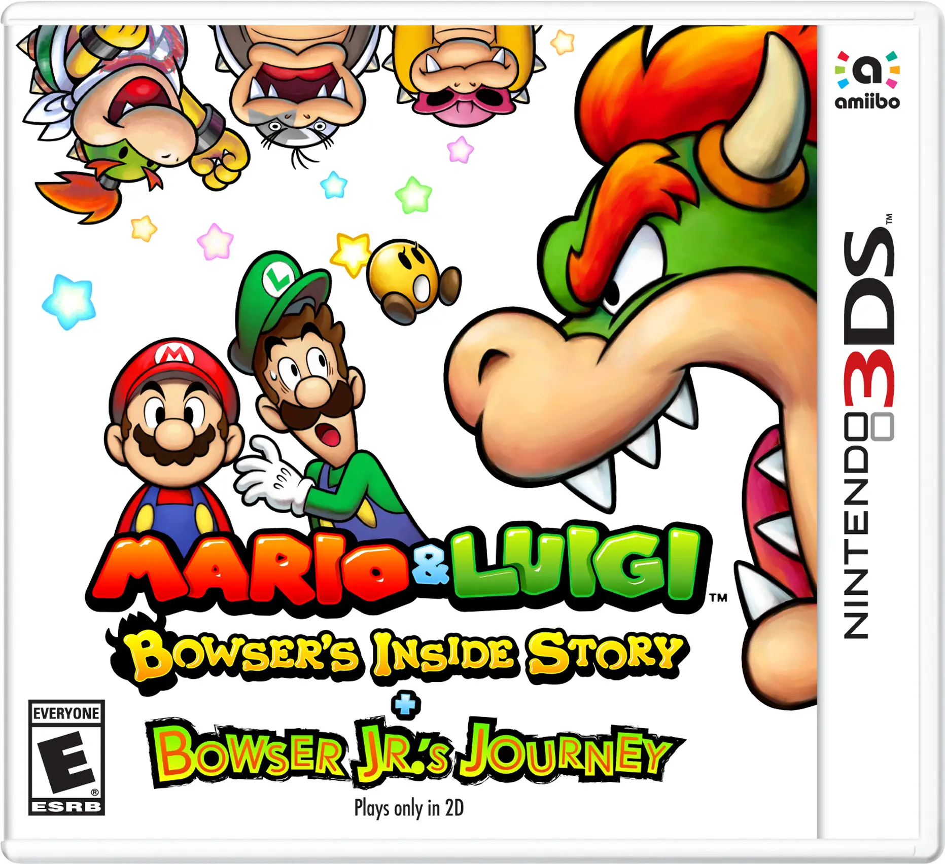 Capa de Mario & Luigi: Bowser's Inside Story + Bowser Jr.'s Journey