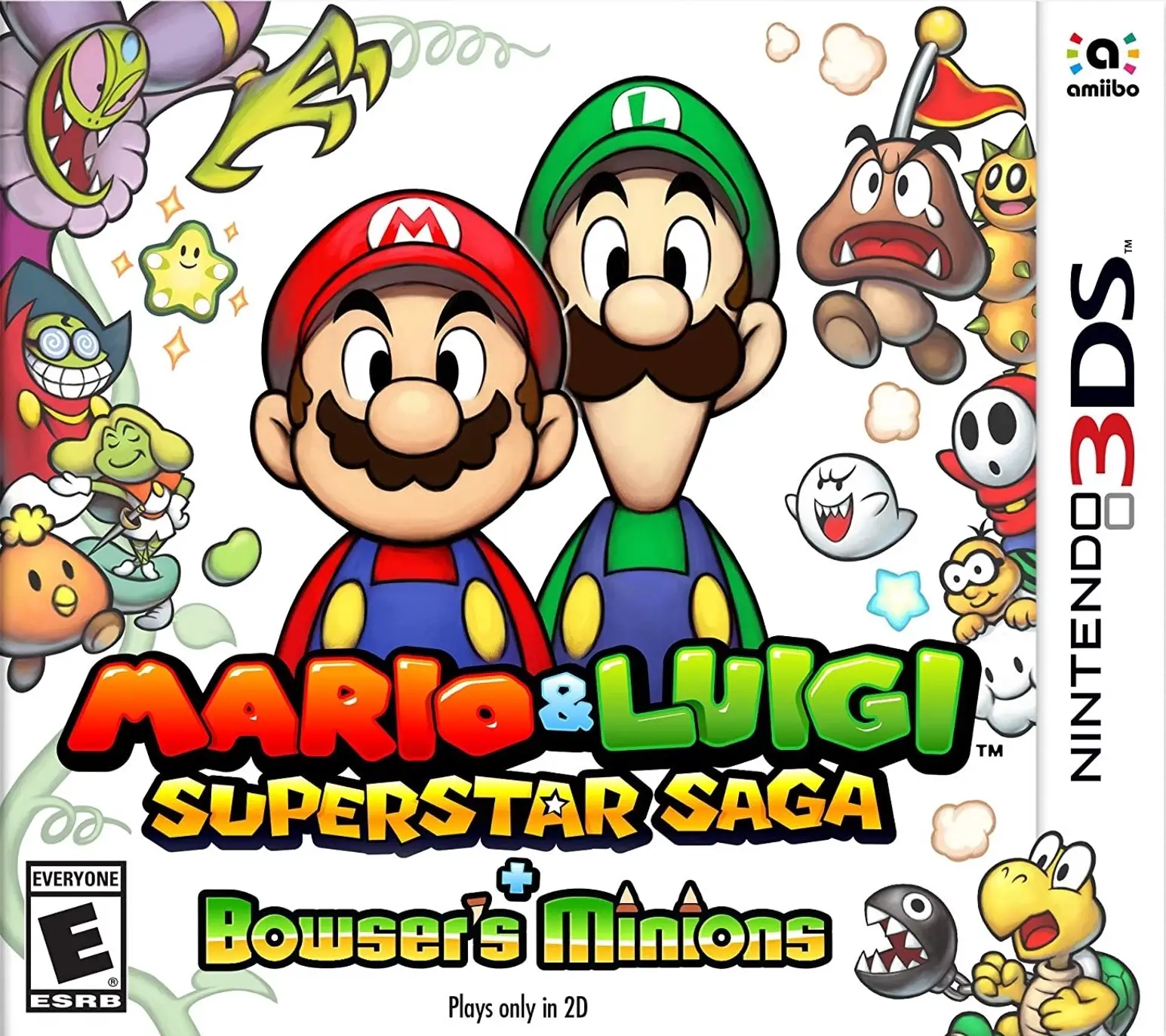 Capa de Mario & Luigi: Superstar Saga + Bowser's Minions