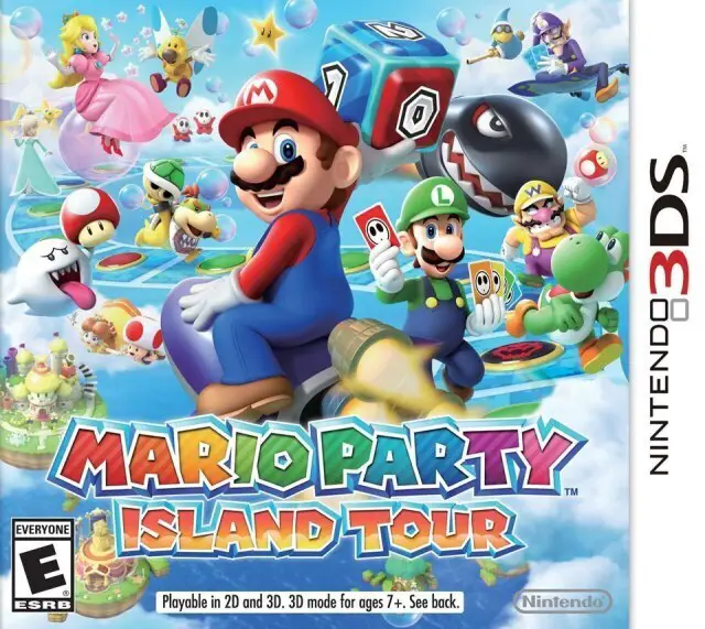 Capa de Mario Party: Island Tour