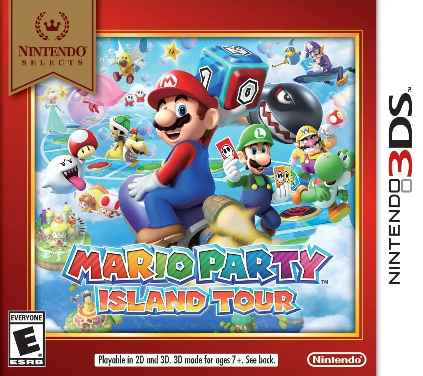 Capa de Mario Party: Island Tour [Nintendo Selects]