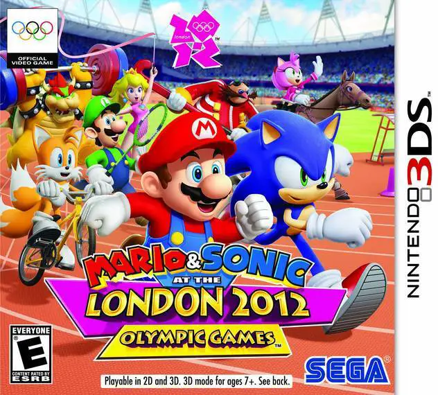 Capa de Mario & Sonic at the London 2012 Olympic Games