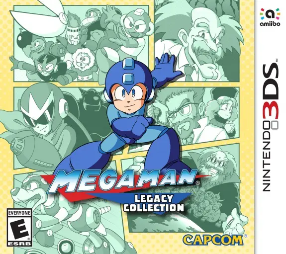Capa de Mega Man Legacy Collection