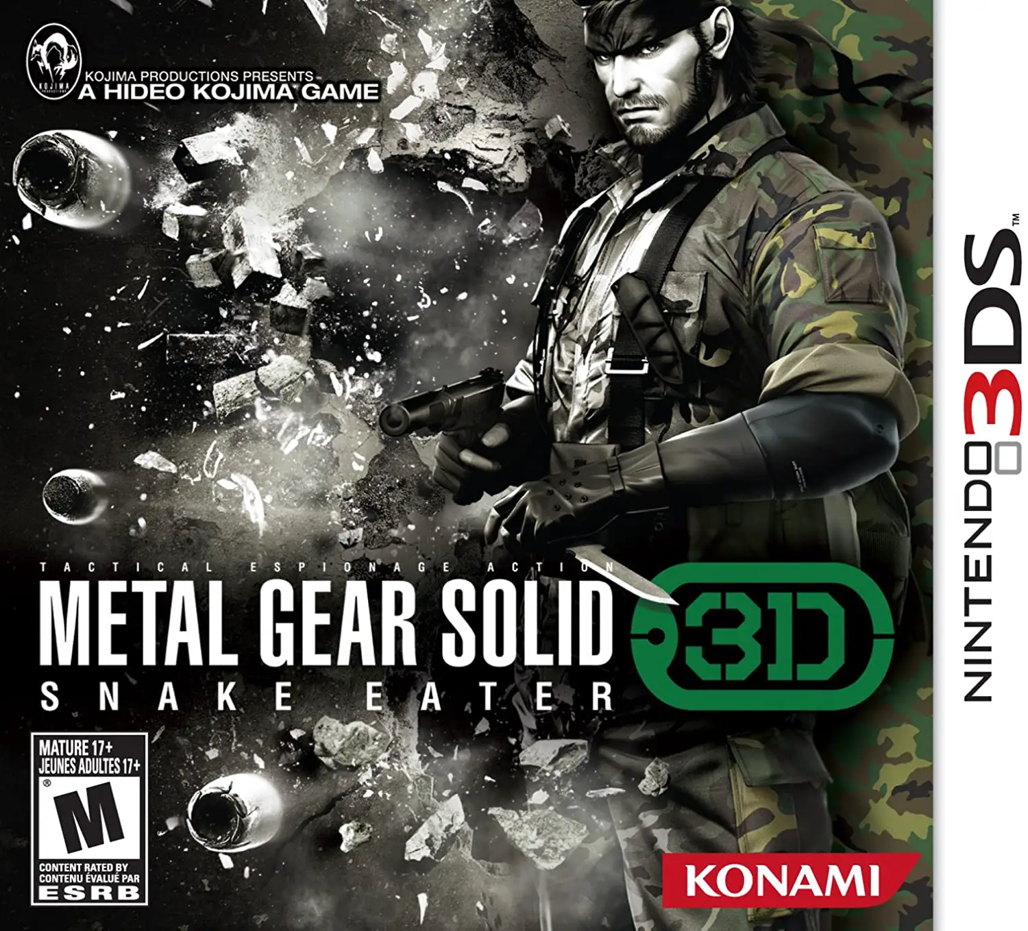 Capa de Metal Gear Solid: Snake Eater 3D