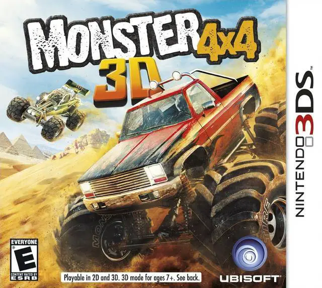 Capa de Monster 4x4 3D