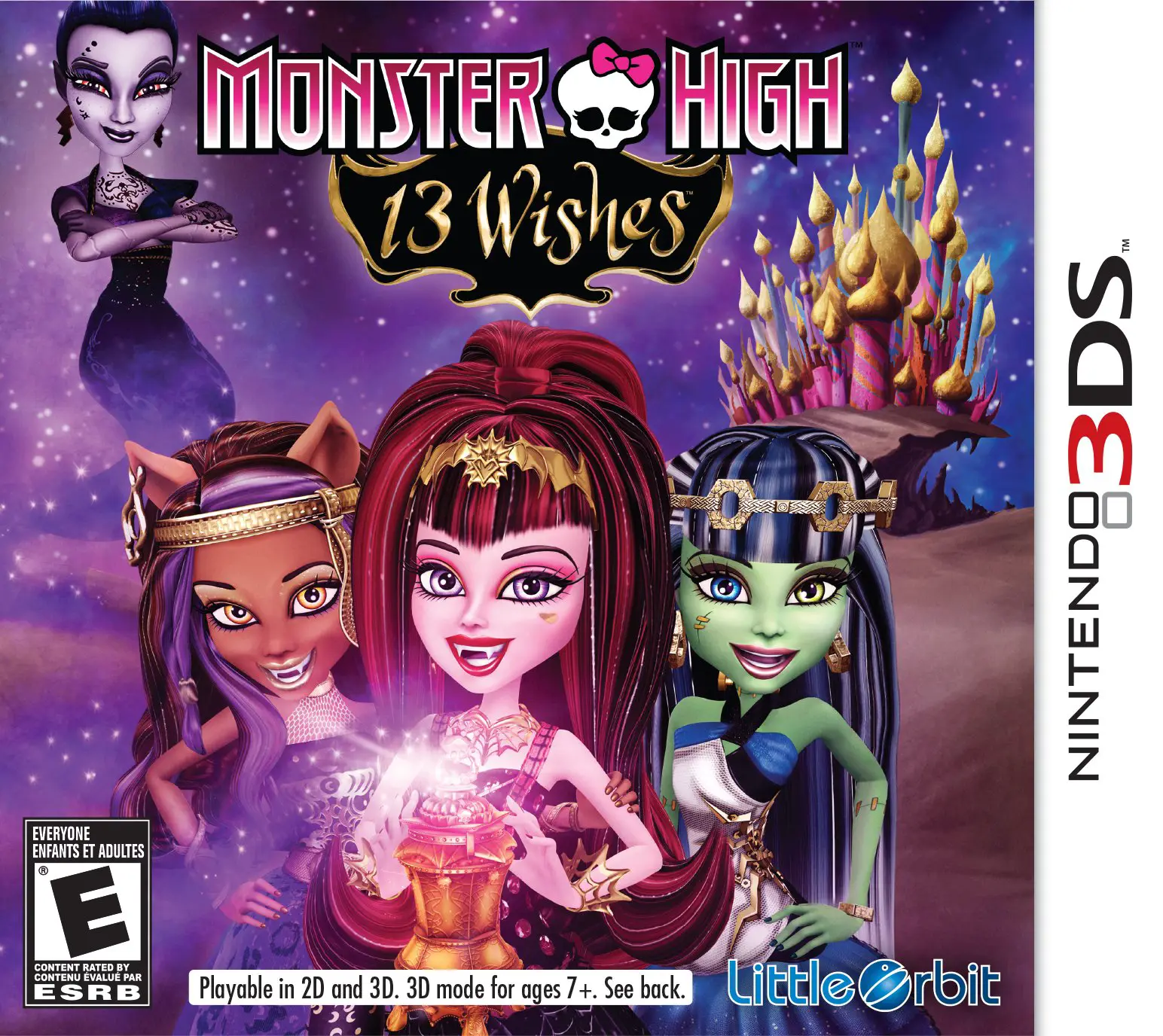 Capa de Monster High: 13 Wishes