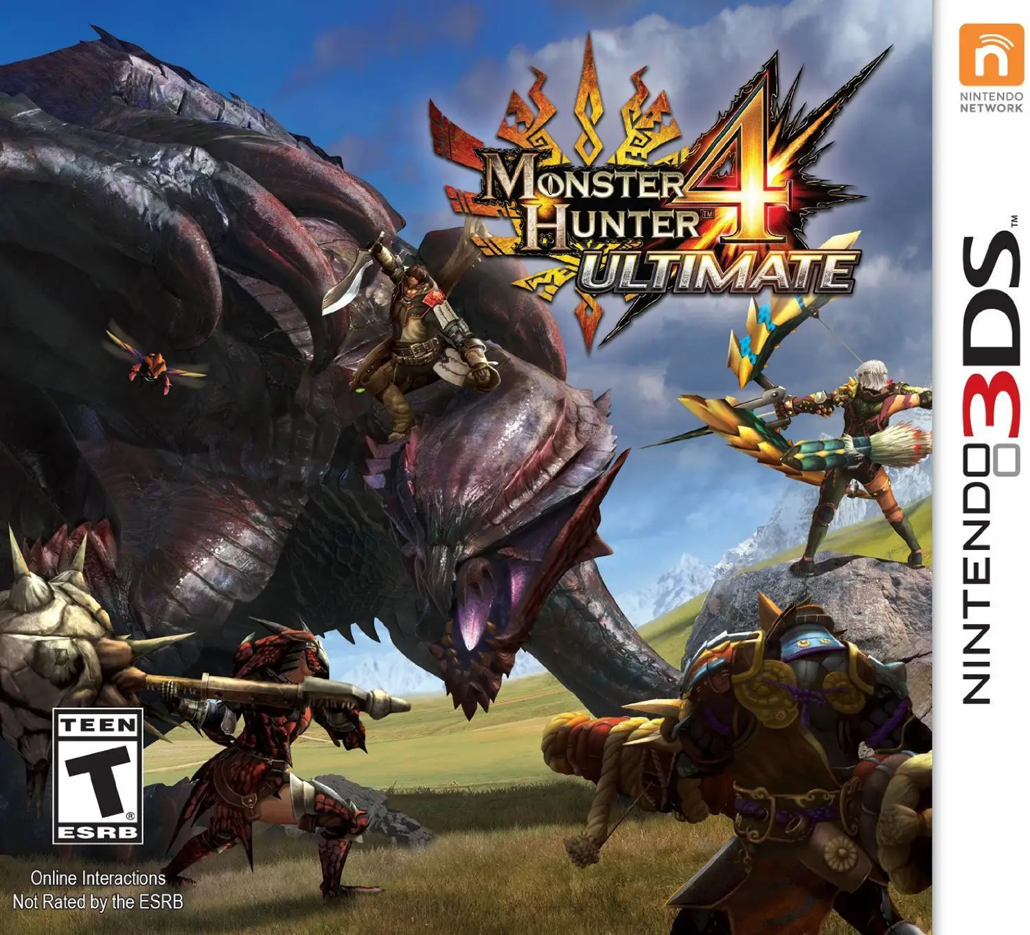 Capa de Monster Hunter 4 Ultimate