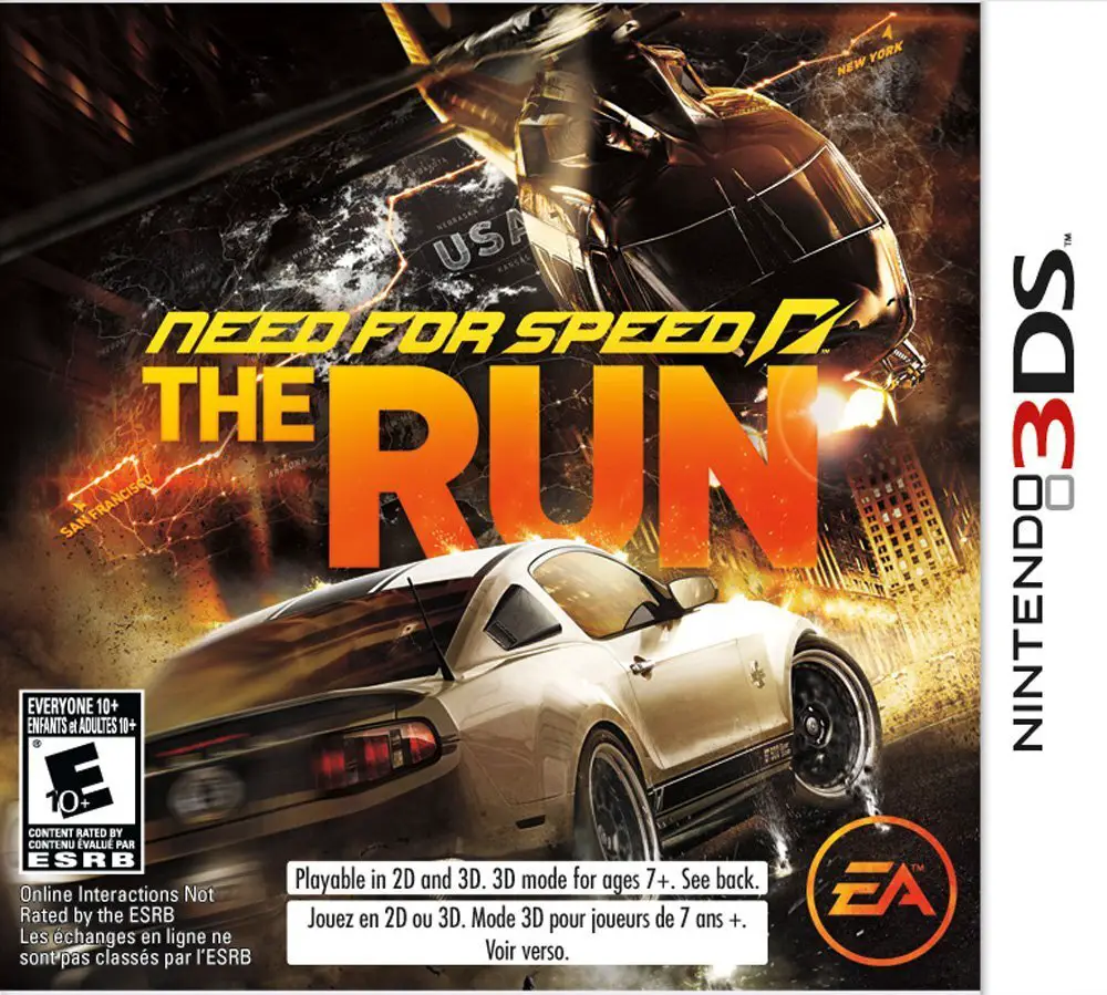 Capa de Need for Speed: The Run