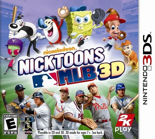 Capa de Nickelodeon Nicktoons MLB 3D