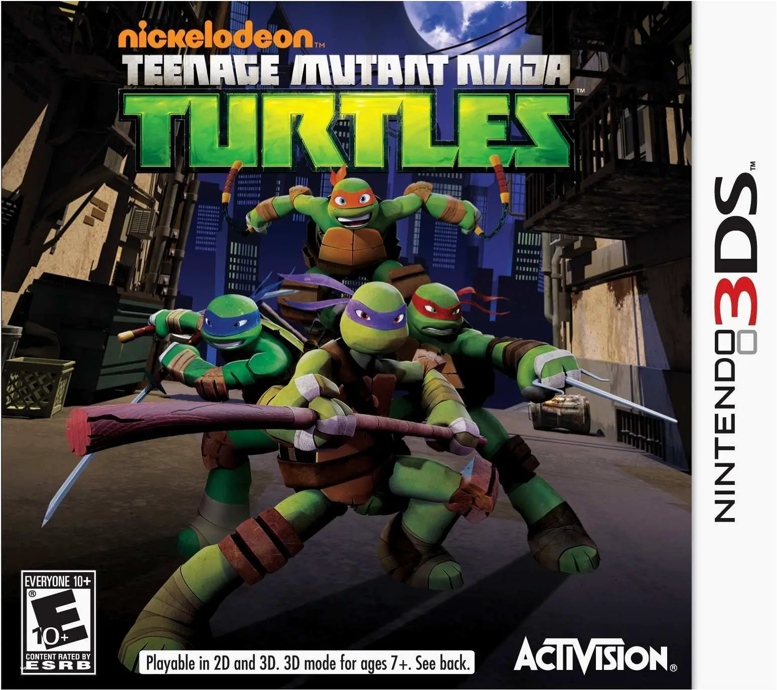 Capa de Nickelodeon Teenage Mutant Ninja Turtles