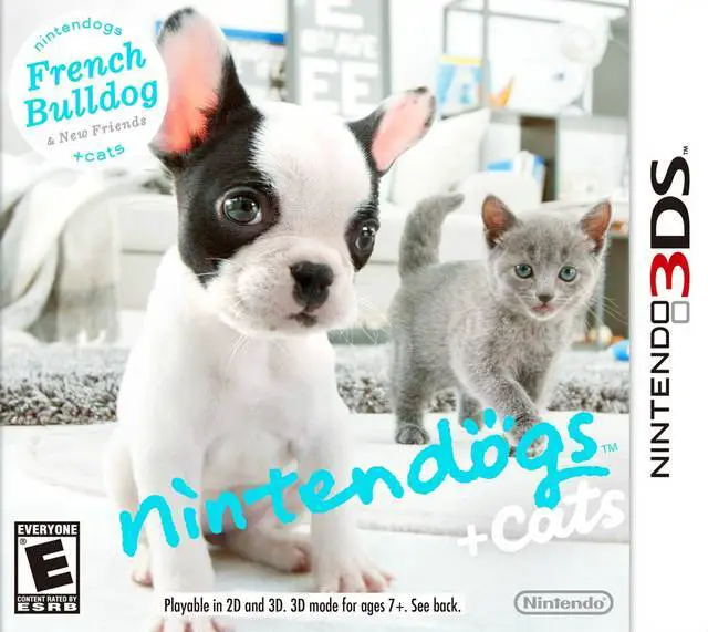 Capa de Nintendogs + Cats: French Bulldog & New Friends