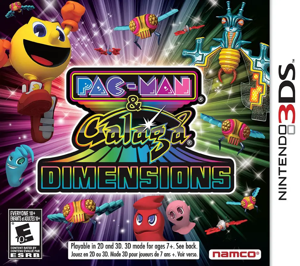 Capa de Pac-Man & Galaga Dimensions
