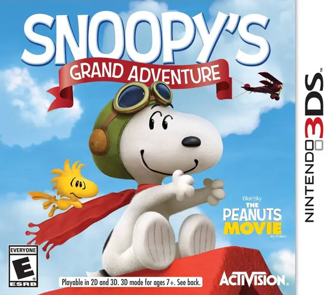 Capa de Peanuts Movie: Snoopy's Grand Adventure