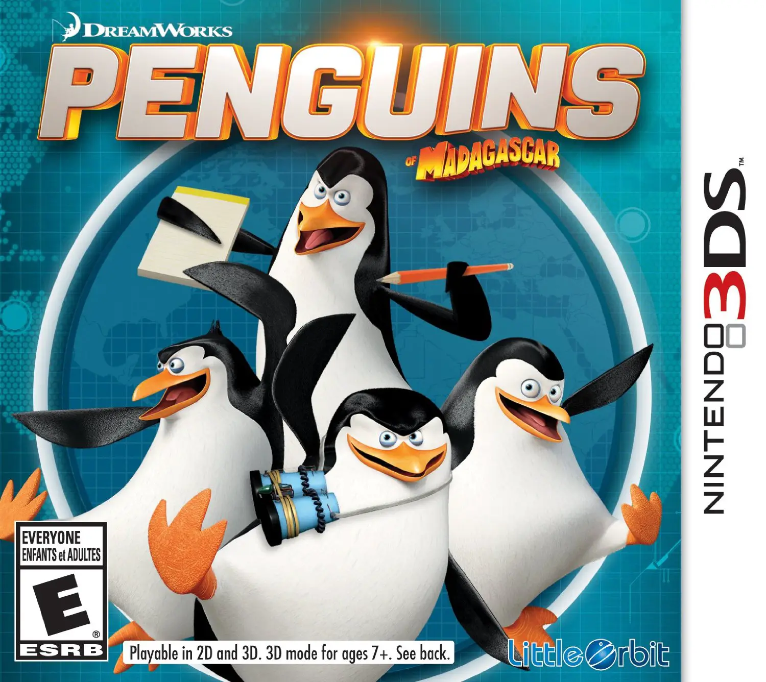 Capa de Penguins of Madagascar