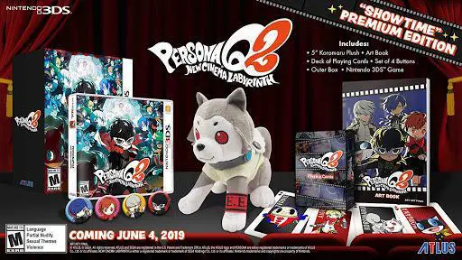 Capa de Persona Q2: New Cinema Labyrinth [Showtime Premium Edition]