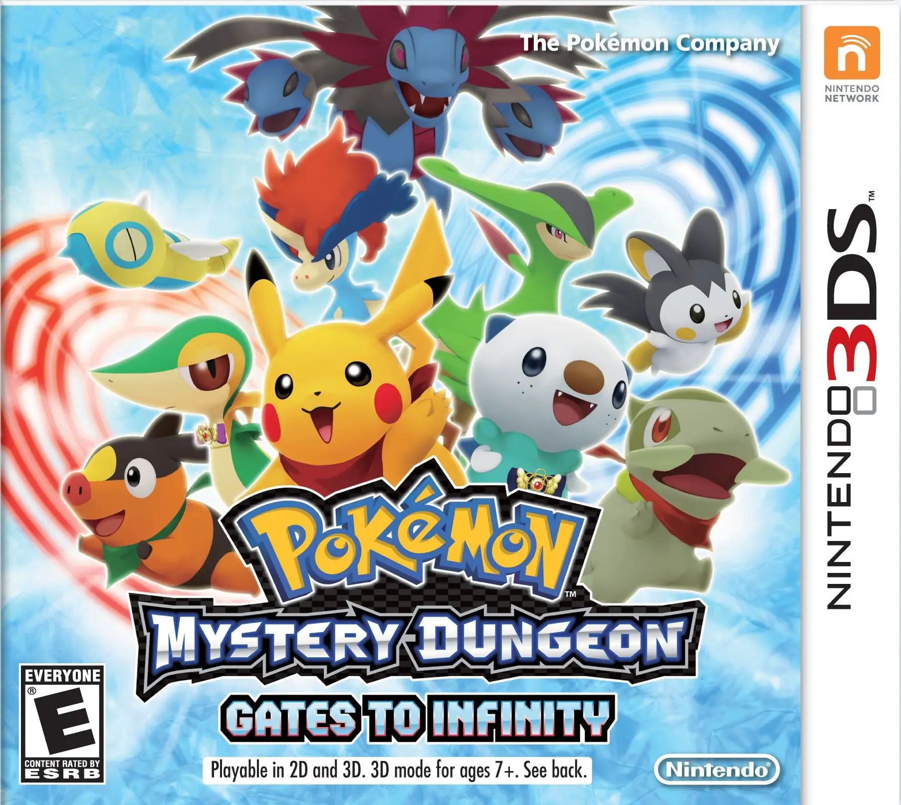 Capa de Pokémon Mystery Dungeon: Gates to Infinity