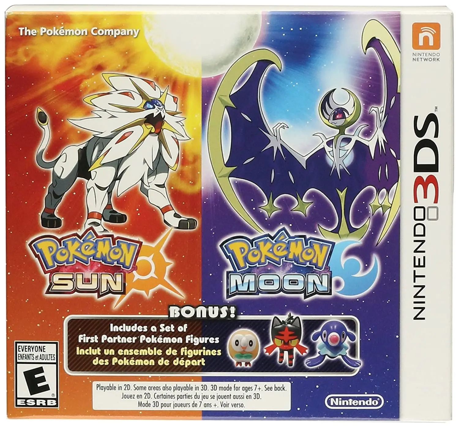 Capa de Pokémon Sun and Pokémon Moon Dual Pack