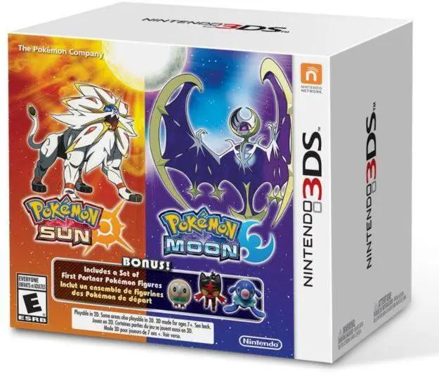 Capa de Pokemon Sun & Moon [3 Starter Figures Edition]