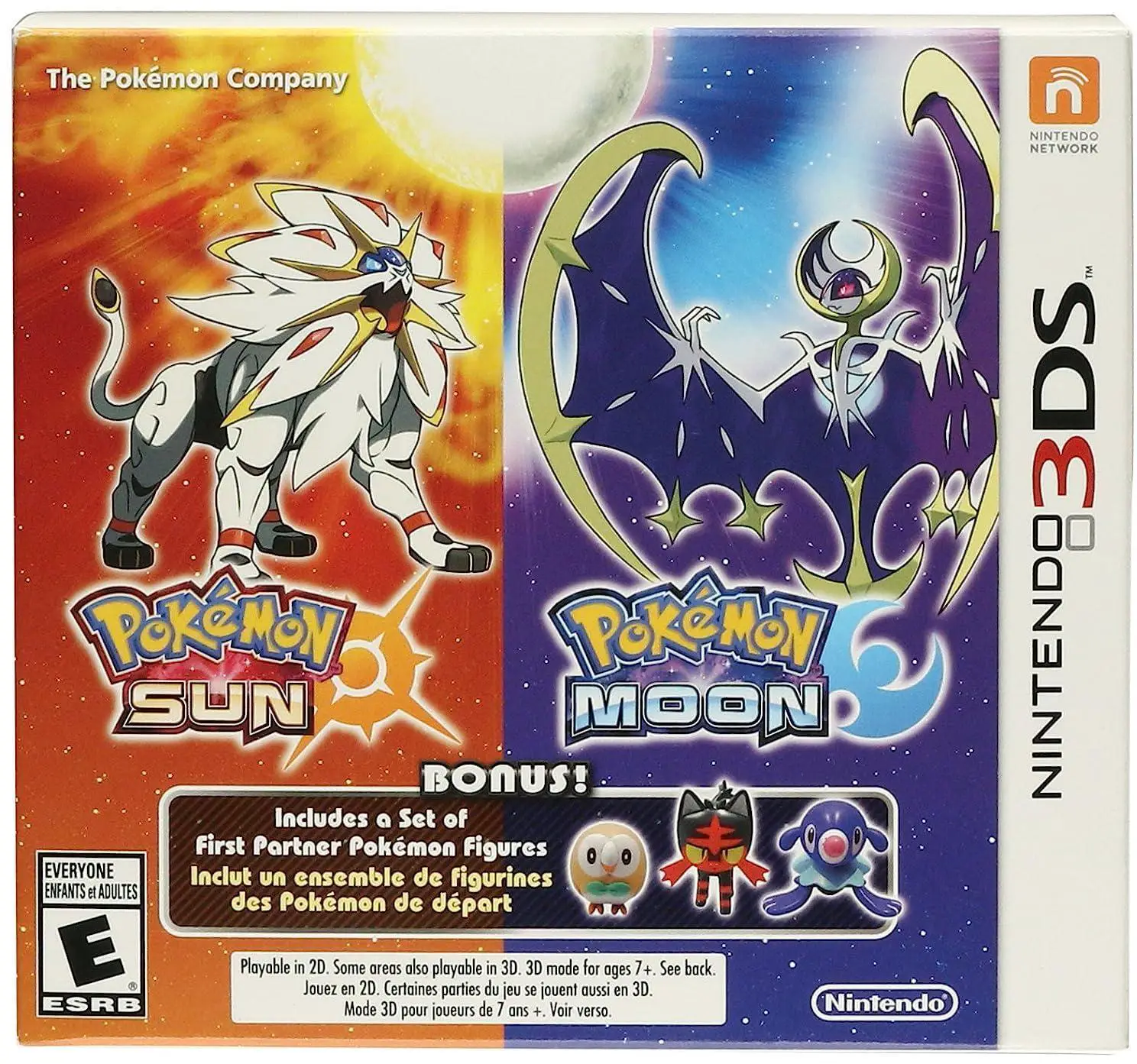 Capa de Pokemon Sun / Moon Dual Pack [Bonus Figures]