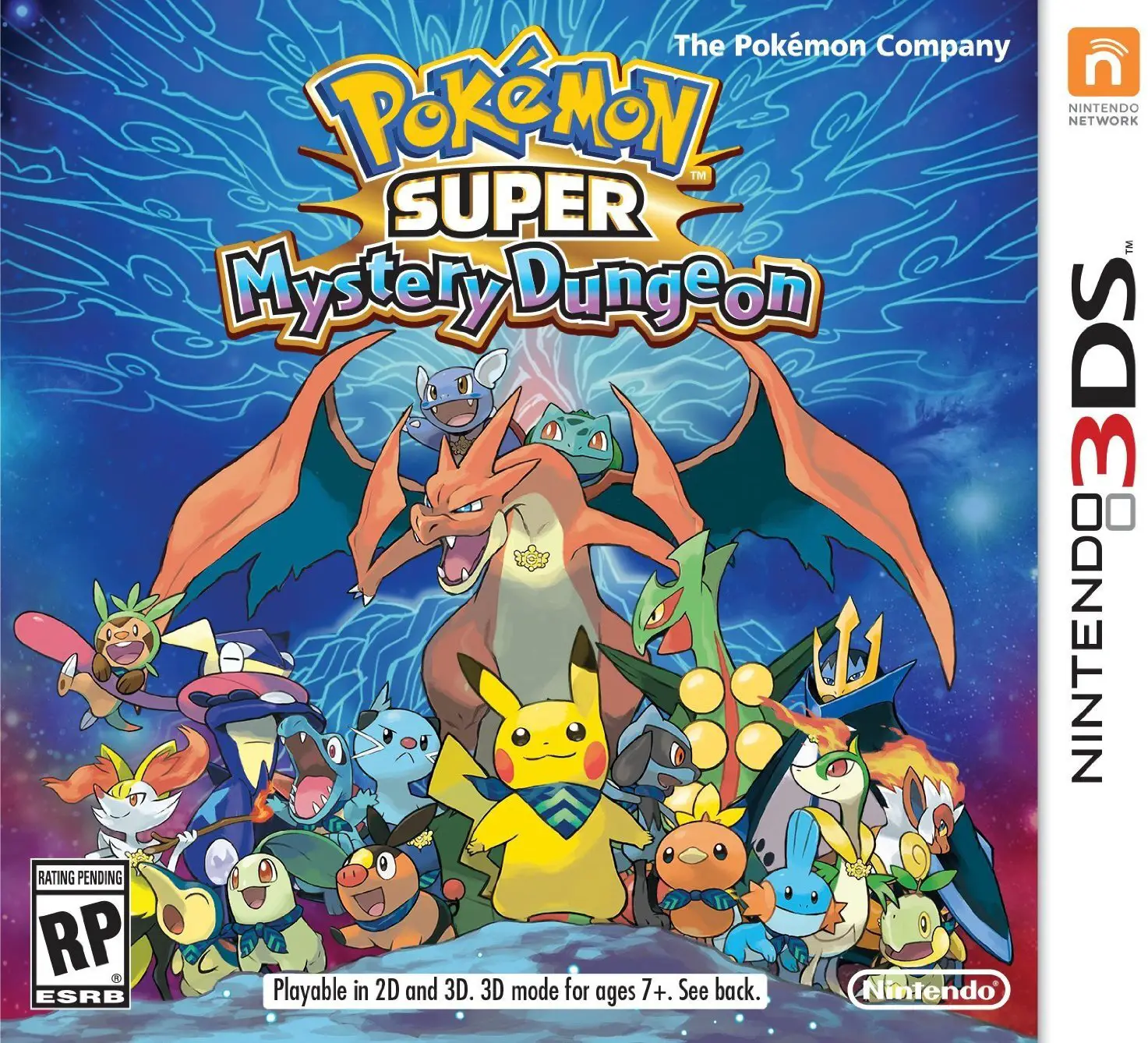 Capa de Pokémon Super Mystery Dungeon