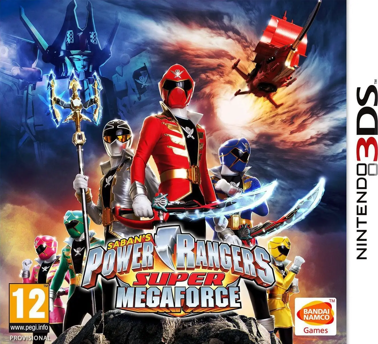 Capa de Power Rangers Super Megaforce