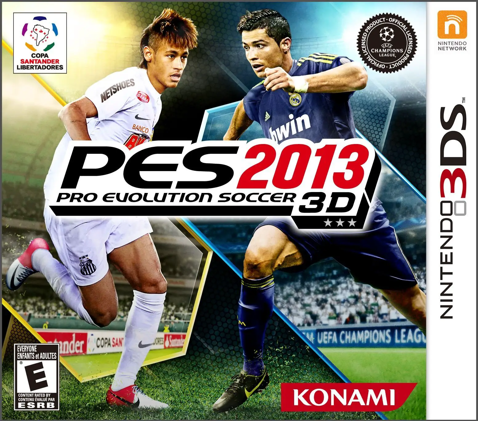 Capa de Pro Evolution Soccer 2013 3D