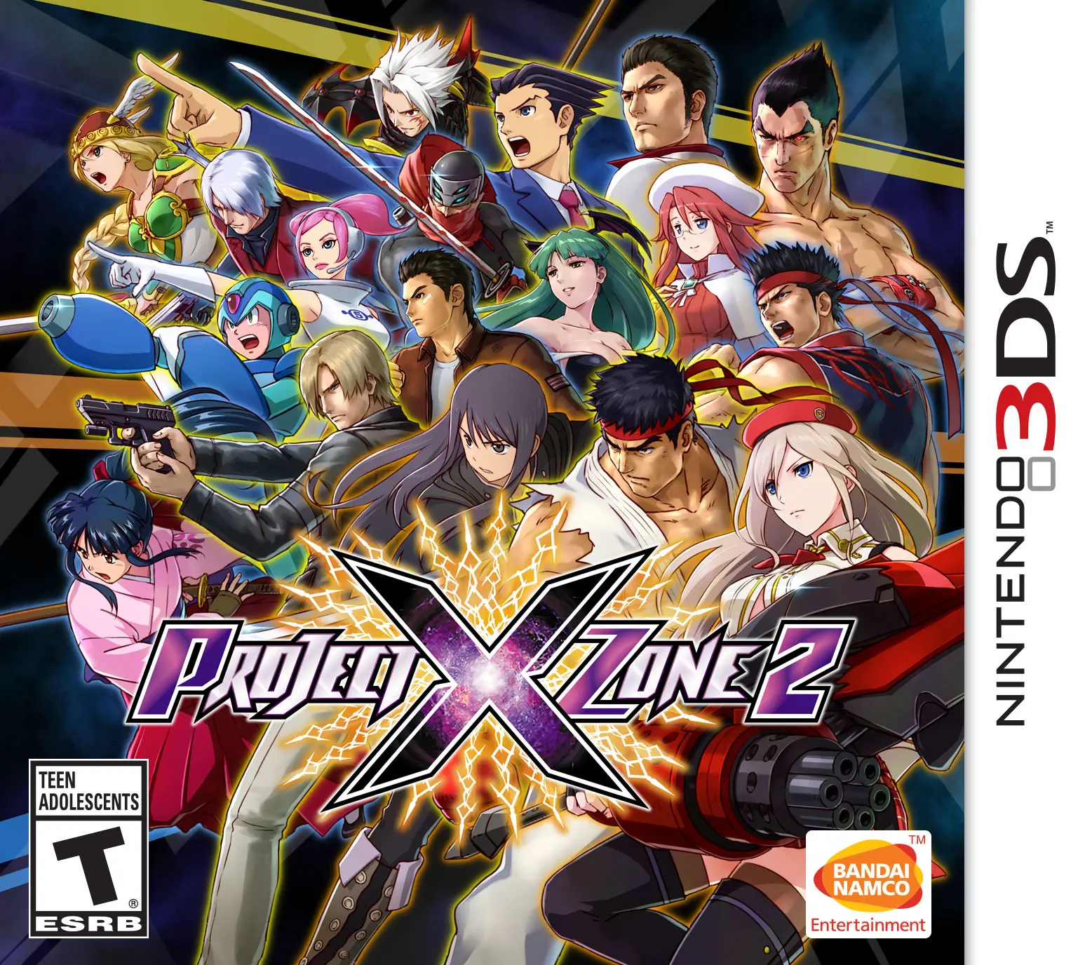 Capa de Project X Zone 2