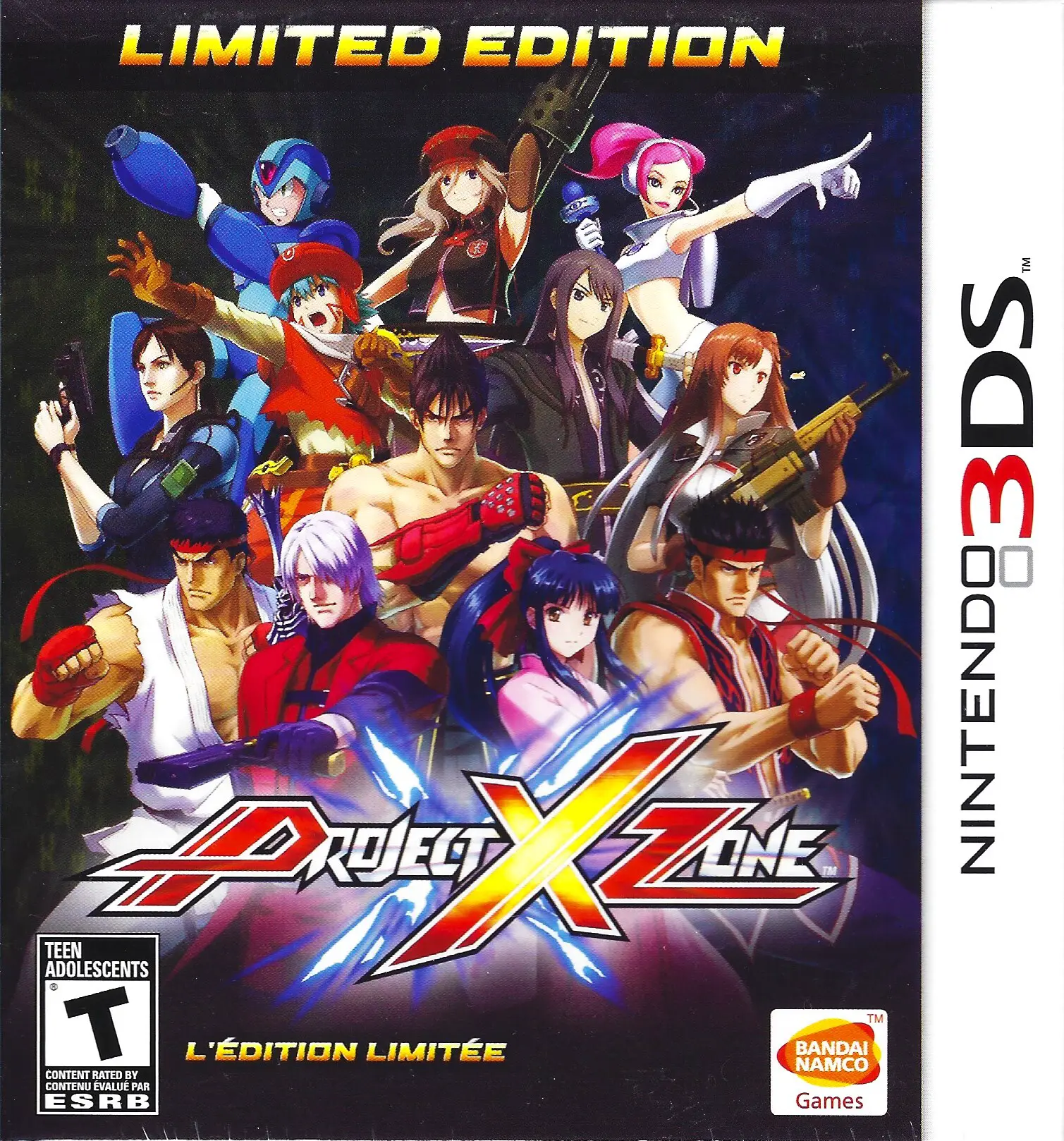 Capa de Project X Zone [Limited Edition]